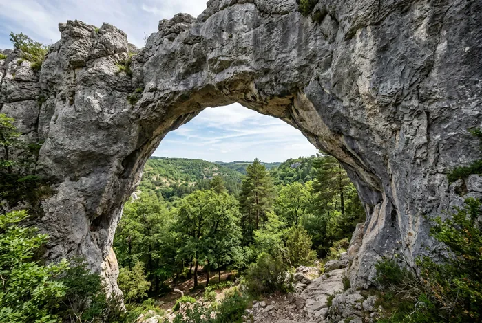 Chaos de Montpellier-le-Vieux : Tarifs, Parcours & Avis - Montpellier-le-Vieux : Le Guide Ultime 2026 (Prix & Info) - Comment visiter le Chaos de Montpellier-le-Vieux en 2026 ? La Porte de Mycènes arche naturelle emblématique à Montpellier-le-Vieux