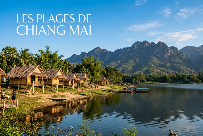 Chiang Mai Plage : Où se Baigner ? Guide 2026 - 3 Meilleurs Spots pour se Baigner à Chiang Mai - Pas de Plage à Chiang Mai ? Voici la Solution Paillotes en bambou sur le lac Huay Tung Tao à Chiang Mai