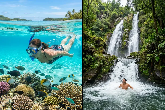 Où se baigner à la Réunion ? Top spots 2026 - Où se baigner à la Réunion sans danger (Guide) - Où se baigner à la Réunion en toute sécurité ? Comparaison baignade lagon et cascade tropicale à La Réunion
